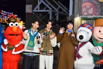 北村匠海、ICEx阿久根温世・竹野世梛とUSJ降臨 先輩後輩で“最幸”のクリスマス体験 画像