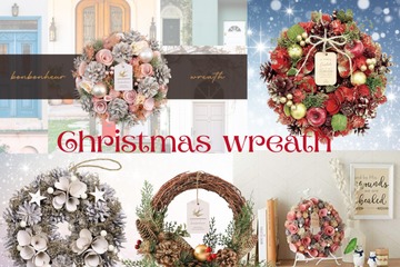 「クリスマス リース」、実は「お正月飾り」にそのまま転用できたとは！「二度おいしい」おすすめリース４選♪「まさかの一石二鳥!?」「長く飾れて、コスパいい」≪Amazon今トク情報≫ 画像