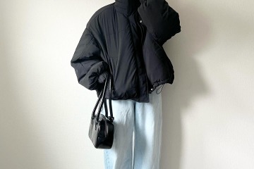 冬の寒さに負けない！そろそろ準備したい中綿アウター×【ユニクロ】バズりデニムの着こなし【40代の毎日コーデ】 画像