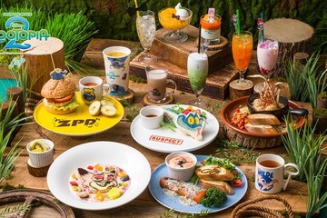 「ズートピア2」期間限定カフェ、東京・大阪・愛知で開催 ジュディやニックイメージの彩り豊かなメニュー 画像