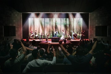 京都駅前に“和太鼓エンタメ”DRUM TAOの新劇場、2026年4月開業 提灯＆暖簾が彩るラウンジやルーフトップも 画像