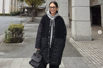 着回し力で選ぶならノーカーラーアウター。ゆったりめに着こなして【40代の毎日コーデ】 画像