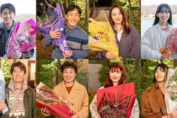 北村有起哉＆仲間由紀恵ら、笑顔と涙の撮了「前代未聞の経験でした」【小さい頃は、神様がいて】 画像