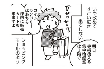 入院、そして明日は乳がん手術！のんびりする間もなく、次から次へと慌ただしく準備は進む！【乳がんになったけど私もおっぱいも元気です #８】 画像