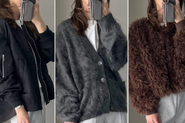 リラクシーと上品見えを兼ねる【ユニクロC新作】 センターライン入りスウェットパンツ。とにかく落ち感がキレイです【40代の毎日コーデ】 画像