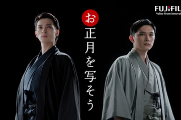 吉沢亮＆横浜流星、もちつきでも息ぴったり!?「『国宝』での信頼関係がありますので」 広瀬すず「お正月を写そう」CM出演 画像