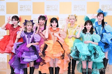 【紅白リハ2日目】FRUITS ZIPPER、CANDY TUNEとのバトンタッチで「なにか可愛いことができたら…」舞台裏での会話明かす 画像