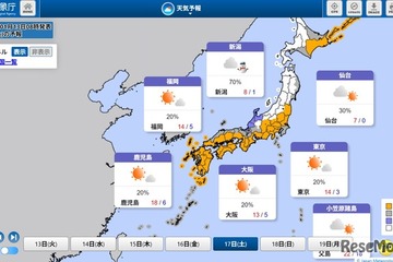 【共通テスト2026】当日の天気、北日本や北陸を中心に雪か雨 画像