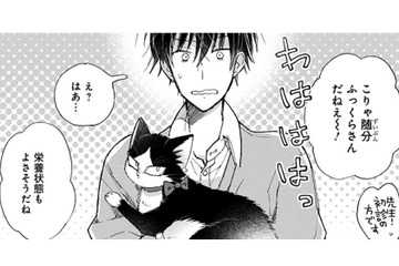 猫を病院で検査したら、太り気味と言われた！おやつなんてあげてないのになぜ…？【同居人はひざ、時々、頭のうえ。 #65】 画像