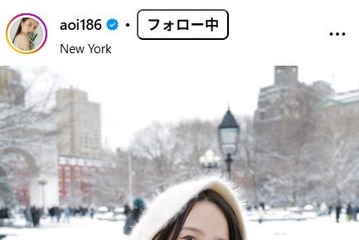 結婚発表のモデル・伊原葵“夫顔出し”プロポーズ写真公開「美男美女」「映画のワンシーンのよう」と反響 画像