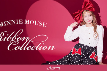“ミニーの日”を記念したコレクション登場！“リボン”がテーマのレトロなアイテム発売 画像