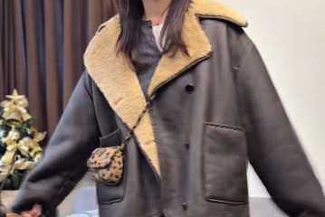 【ZARA】ヴィンテージライクなアウターが主役。防寒もできる都会的な着こなし【40代の毎日コーデ】 画像