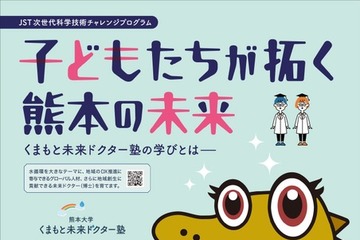 熊本大、企画展「くまもと未来ドクター塾の学びとは」3/11-17 画像