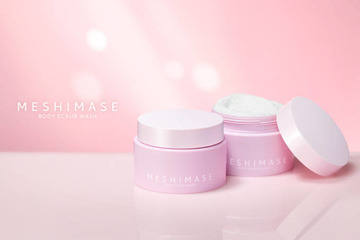 MESHIMASE、白玉ボディスクラブで全身透明感ケア「ボディスクラブウォッシュ」発売 画像