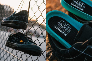 コンバース スケートボーディング×ヒールコレクティブ、コラボ「ONE STAR SK」3月17日発売 画像