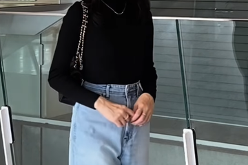 きれいめにデニムを着こなす。そんな時に選びたいのはこんなシルエット【40代の毎日コーデ】 画像