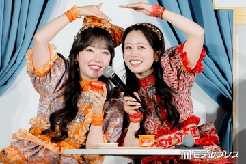 CUTIE STREET、食レポでガチ対決「今年一番緊張したかも」“スプーンダンス”も披露 画像