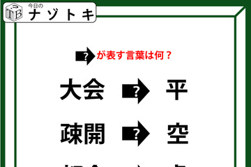 クイズです！「この変化はどんな法則によるもの？」漢字が別の漢字に変わっていますね【難易度LV.３・中辛】 画像