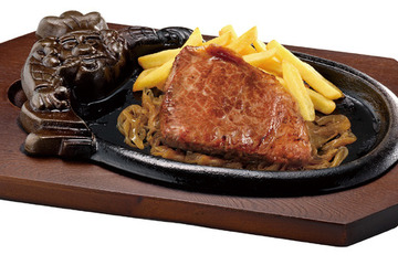 ブロンコビリー、ほどよい霜降りの「炭焼き極選プレミアムサーロインステーキ」24日より期間限定で販売開始！ 画像