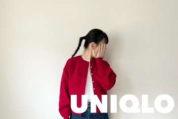 赤×デニム。色褪せない永遠のカラーリングを【ユニクロ・GU】で。コーデのひとつに加えておきたいフレンチカジュアル【40代の毎日コーデ】 画像