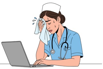45歳で看護師に転職。激務とともに始まった不調を「更年期」と思い込んでいた私が見逃していたことは【100人の更年期・GWスペシャル】 画像