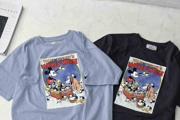 AS KNOW AS plusから『ミッキーの愛犬プルート』名シーン＆寝そべりミッキーTシャツ発売！ 画像
