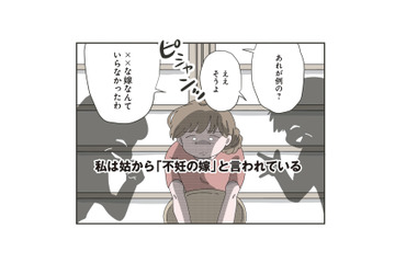 嫁いだことを大後悔！義母に「不妊の嫁」と言われ続けた4年半の結婚生活【長男の嫁ってなんなの？ #１】 画像