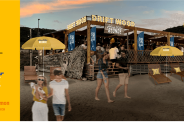 夏季限定のビーチハウス「DRIFTWOOD by JOHNNIE WALKER BLONDE」鎌倉・材木座海岸に7～8月オープン 画像