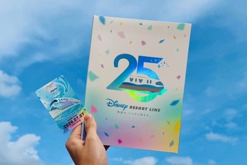 ディズニーリゾートライン25周年限定きっぷ登場 「TDS」連動の特別演出も 画像