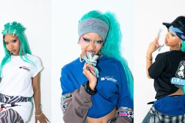 XLARGE・X-girl・サマソニのコラボTシャツが7月4日に発売。フィメールラッパー・3Li¥enを起用したキービジュアル公開 画像
