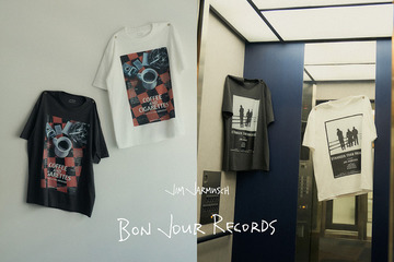 ジム・ジャームッシュ監督作『ストレンジャー・ザン・パラダイス』『コーヒー＆シガレッツ』bonjour recordsオフィシャルTシャツ発売 画像