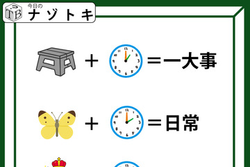 クイズです！「この図の計算ができる？」イラスト＋時間で右の言葉になる理由を考えましょう【難易度LV.３・中辛】 画像