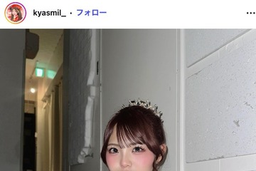 「イッテQ！」新メンバー候補生で話題・きゃすみる「髪色寒色ハマって抜け出せない」ブルーカラーヘアショットに反響「大人っぽくておしゃれすぎる」「透明感すごい」 画像