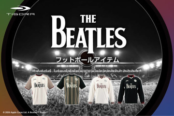 TIGORAがビートルズとコラボ。ロゴやグラフィックを取り入れたサッカーコレクションで音楽を纏う 画像