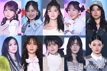 【「TGC2026A/W」坂道シリーズまとめ】乃木坂46・櫻坂46・日向坂46、OG含め22人豪華集結 十人十色のコーデで魅了 画像