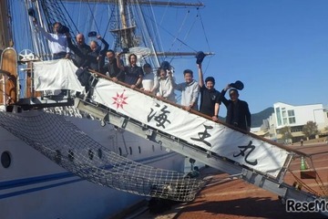 帆船「海王丸」国内体験航海11月、高校生以上募集 画像