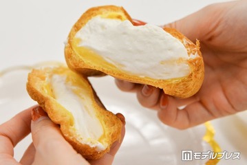 ファミマ、8年ぶり刷新「無限クリーム」でスイーツ革命 「クリームたっぷり！ダブルシュー」など新作2品＆リニューアル4品を試食レポ 画像
