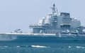 東シナ海から太平洋へ移動した中国海軍の空母「遼寧」（防衛省統合幕僚監部提供）