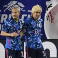 日本代表初ゴールの前田大然、伊東純也のやり取りがほほえましい