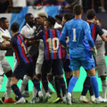 レアルvsバルサ戦が荒れる！プレシーズンなのに乱闘シーンがこれ