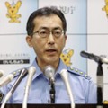 第98代警視総監に就任し、記者会見する小島裕史氏＝6日午前、警視庁