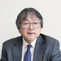 インタビューに応じる世界銀行の西尾昭彦副総裁