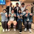 （上段左から）松岡昌宏、城島茂、国分太一（下段左から）箕輪はるか、大島美幸、山本舞香、近藤春菜（C）フジテレビ