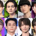 （上段左から時計回り）八木勇征、北村匠海、佐藤健、菅田将暉、高橋文哉、横浜流星、西洸人、SHUNTO （C）モデルプレス