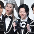 「GQ MEN OF THE YEAR 2023」フォトコール＆トークセッションに登壇した山田裕貴、Mrs. GREEN APPLE（C）モデルプレス