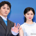 「バジーノイズ」完成披露試写会に出席した川西拓実、桜田ひより（C）モデルプレス