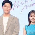 映画「花まんま」完成報告会見イベントに出席した鈴木亮平、有村架純（C）モデルプレス