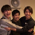 千井野空翔、菅⽥琳寧、高地優吾（C）Storm Labels Inc.
