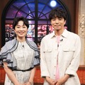 有働由美子アナ、井ノ原快彦（C）日本テレビ