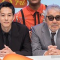 「父と僕の終わらない歌」完成披露試写会に出席した松坂桃李、寺尾聰（C）モデルプレス